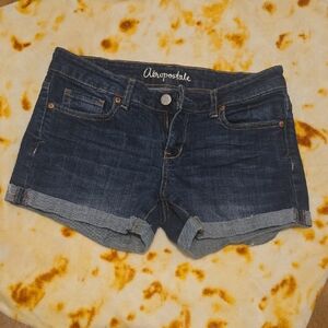 Aeropostale Dark Blue Jean Shorts